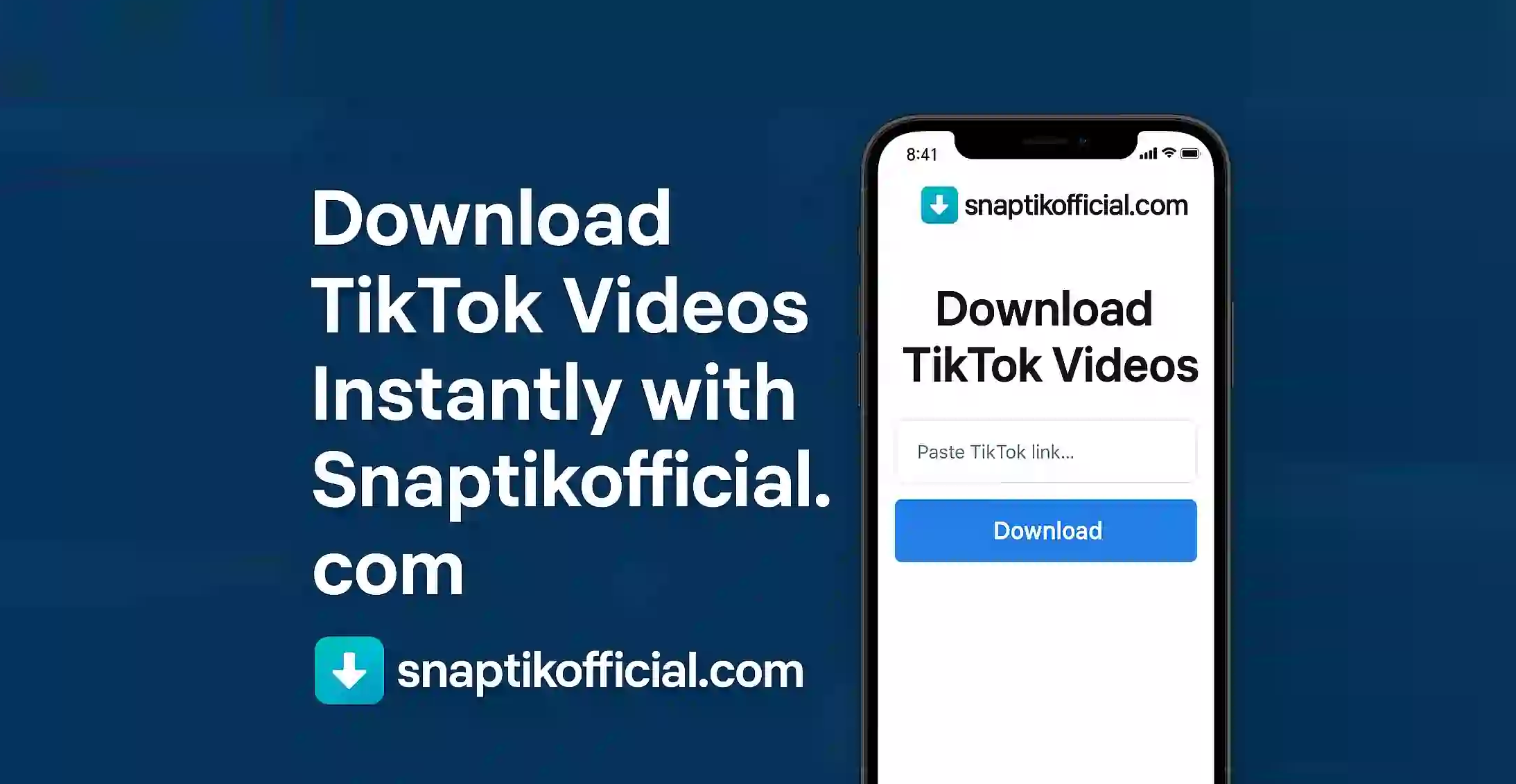 Download TikTok Videos Instantly with Snaptikofficial.com