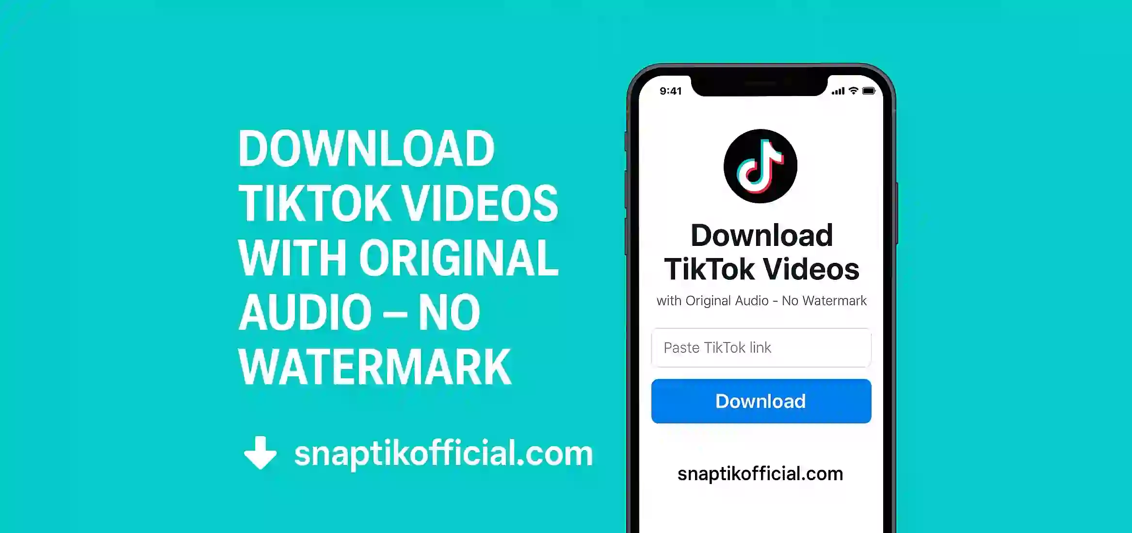 Download TikTok Videos with Original Audio – No Watermark