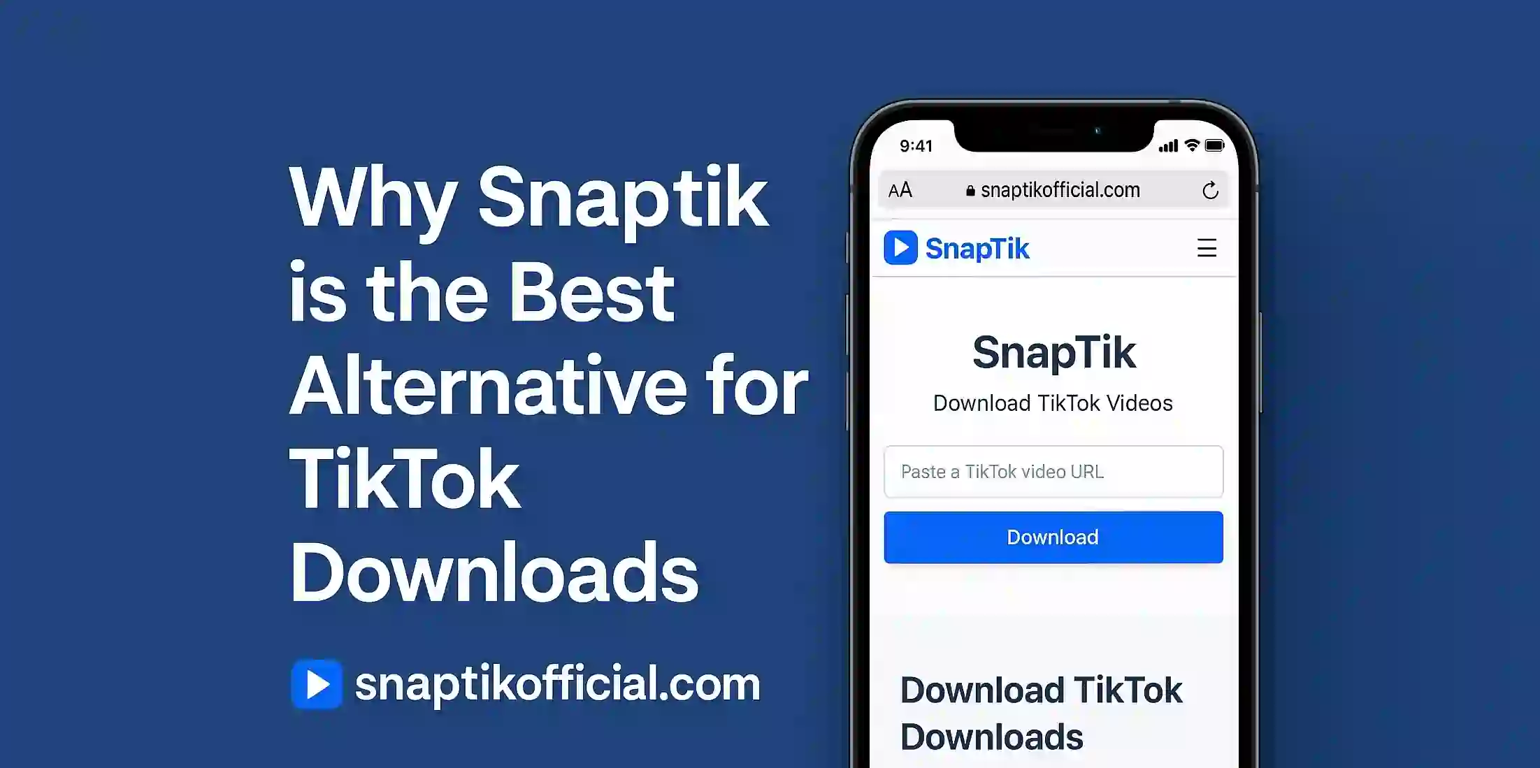 Why Snaptik is the Best Alternative for TikTok Downloads